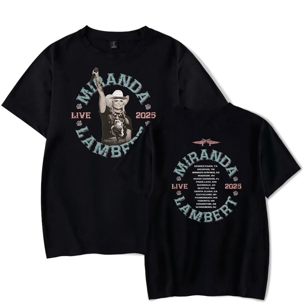 Miranda Lambert Top T-shirt Unisex Casual New Fashion Summer Short-Sleeved T-shirt