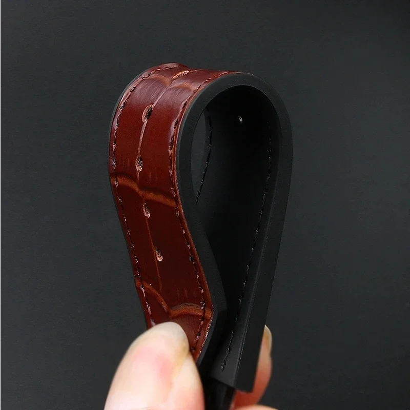 For Hublot strap BIG BANG Watchband stainless buckle free tool Men New real cow leather Rubber Watchband 25*19mm Brown Black Bel