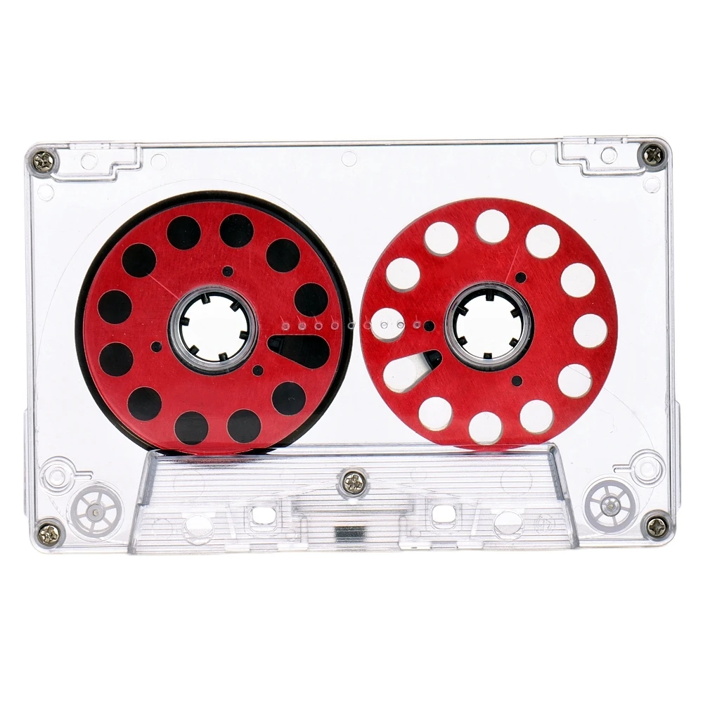 Homemade 46Min Metal Reel Cassette Blank Tape Magnetic Audio DIY Reel to Reel Cassette