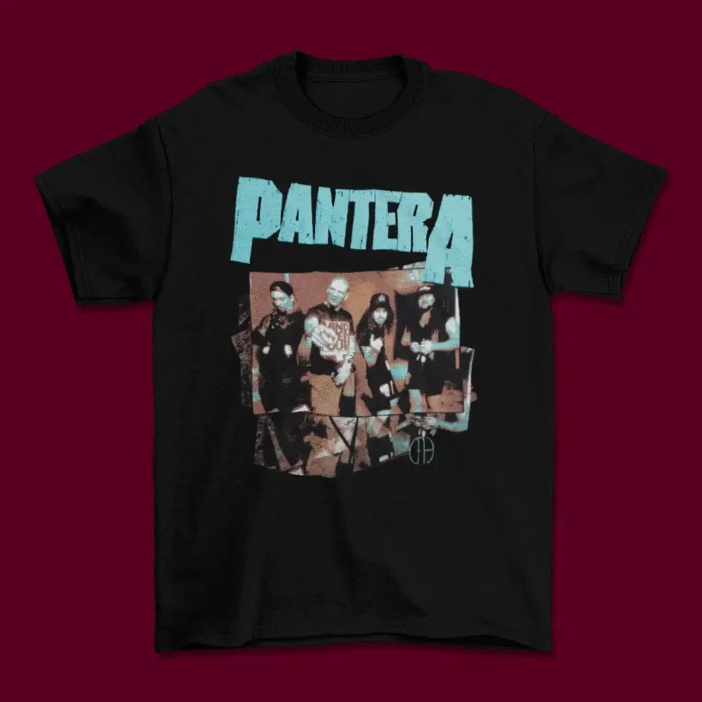 

Черная футболка Vtg Pantera Young