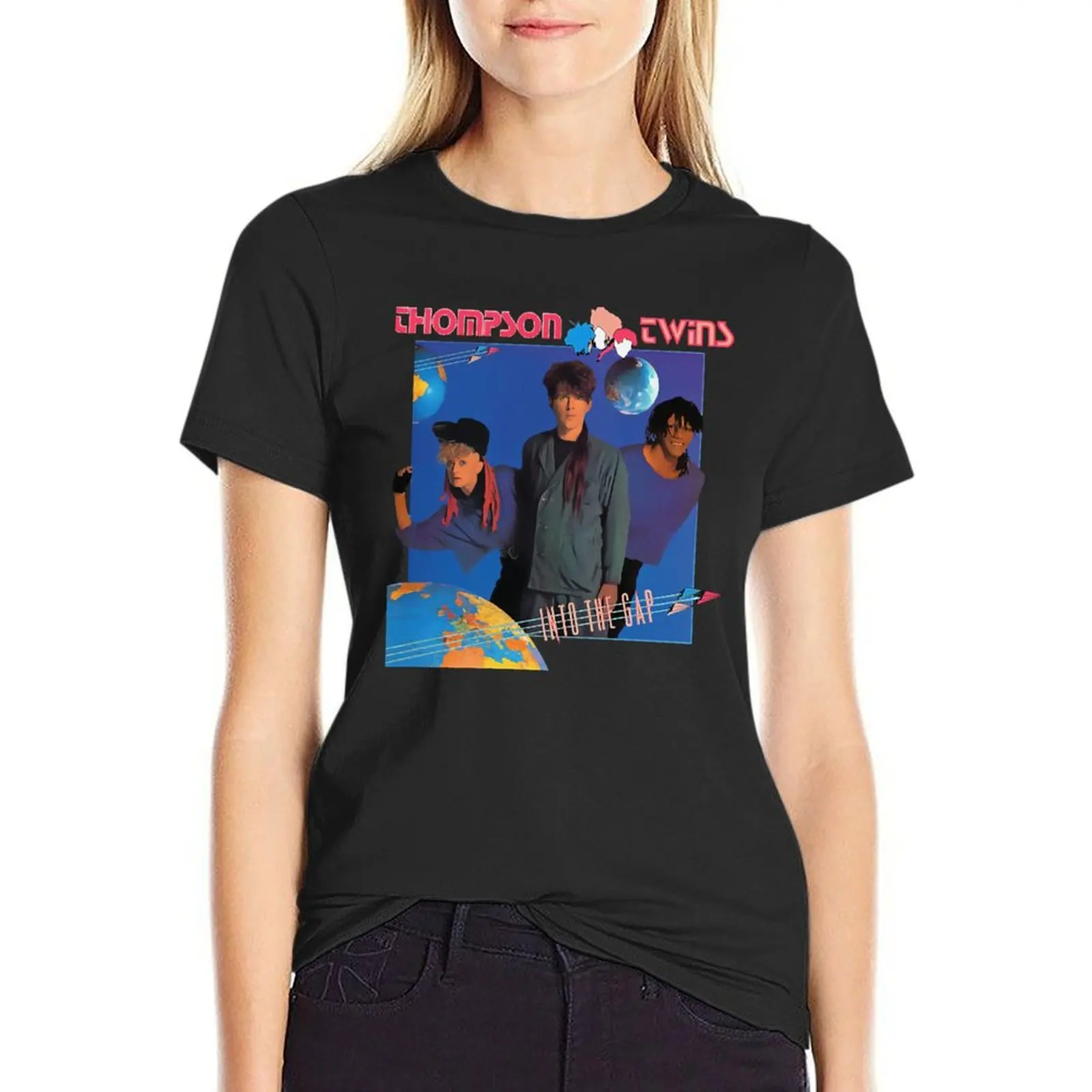 

Thompson Twins T-Shirt tops tees rock and roll t shirts for Women