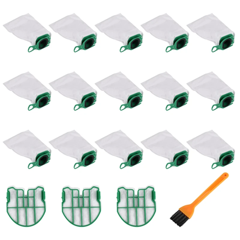 Saco de aspirador de pó AC66 para Vorwerk Kobold VB100 FP100 VB 100 FP 100, filtros de saco de pó a vácuo