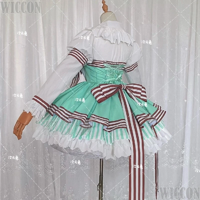 بطاقة الآسر ساكورا Ciyuan أرنب النعناع الشوكولاته تأثيري حلي أنيمي الزي عالية الجودة الأخضر لوليتا Kawaii Jirai Kei هالوين #5