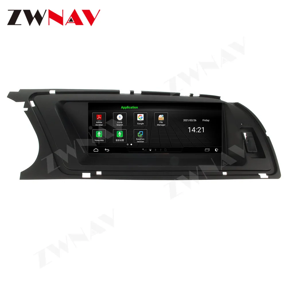 Android 10 Carplay Autoradio Player pantalla de 8,8 "para Audi A4 A4L 2013 2014 2015 2016 Audio Multimedia Radio estéreo GPS unidad principal