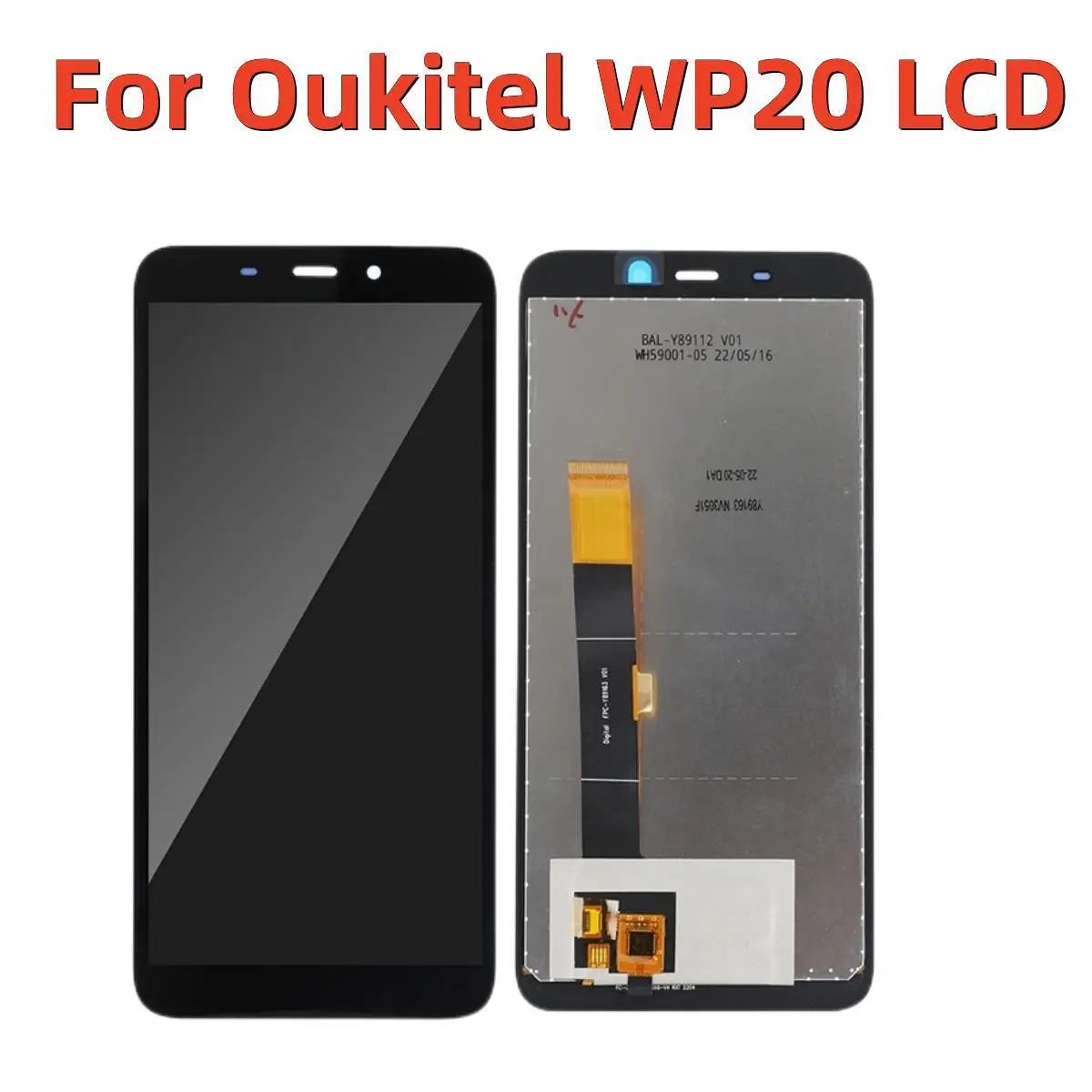 

For Oukitel WP20 LCD Display and Touch Screen Digitizer Assembly Replacement Display lcd +Tools