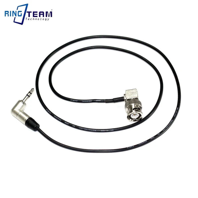 3.5Mm Đến Q9 Đồng Trục BNC Phích Cắm Tai Nghe Sang BNC Nam Giám Sát Đầu Ghi Hình Để Loa Cáp Âm Thanh Timecode Cáp Đồng Bộ c300/500/F55