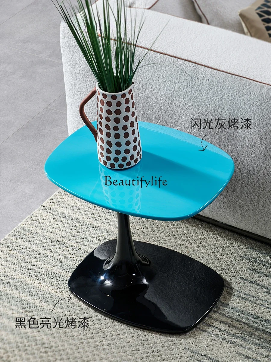 Боковой шкаф для дивана Боковой шкаф Мобильный небольшой журнальный столик Простой современный креативный маленький