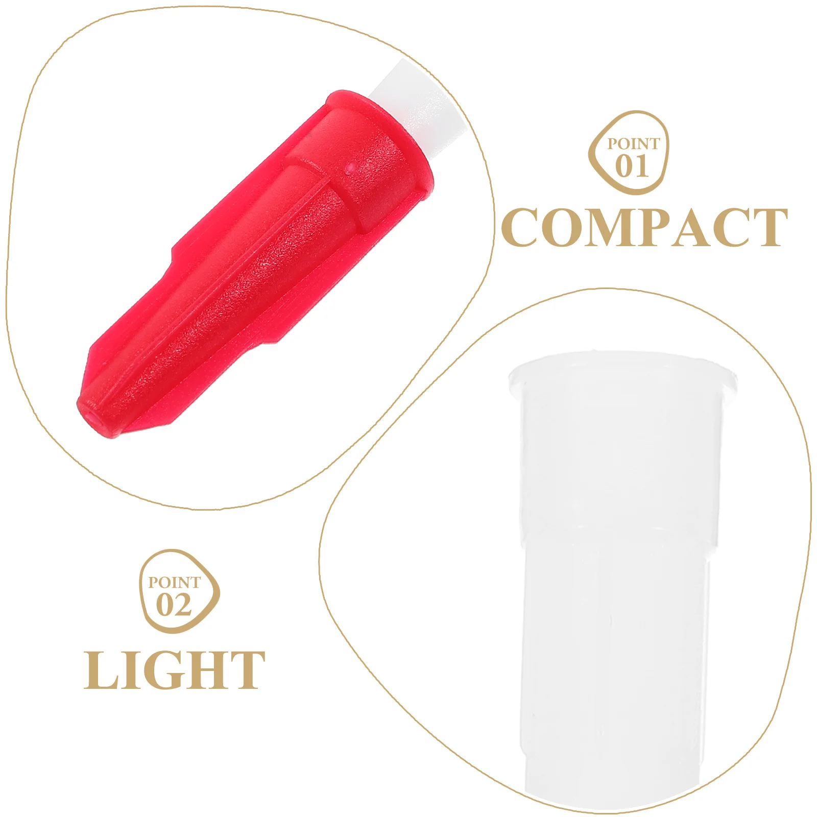 

1 set 1 Set Caulk Extension Nozzle Caulking Saver Sealers Reusable Caulk Tube Cap Plastic Pe Material For Windows Doors