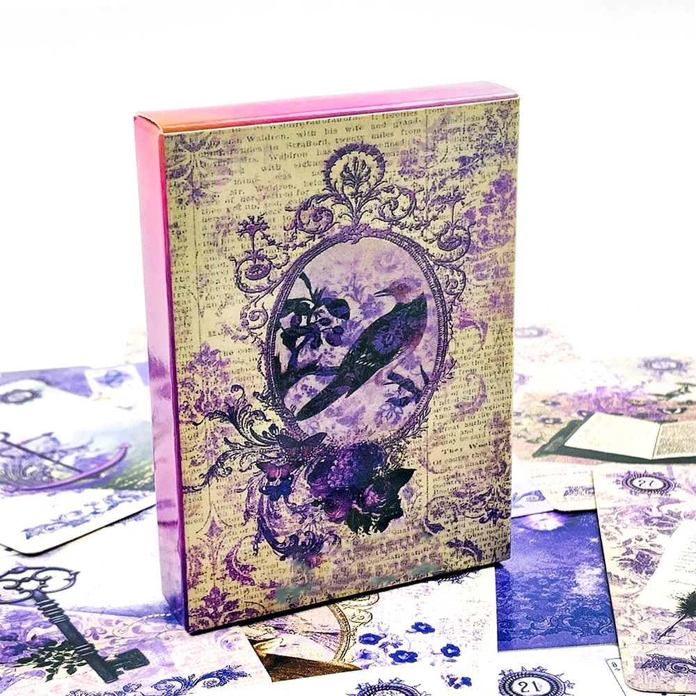 New 8.8*6.3CM Cards Game 39 Precious Oracle Cards, Durable & Portable, Ideal For Travel, Meditation & Spiritual Practices