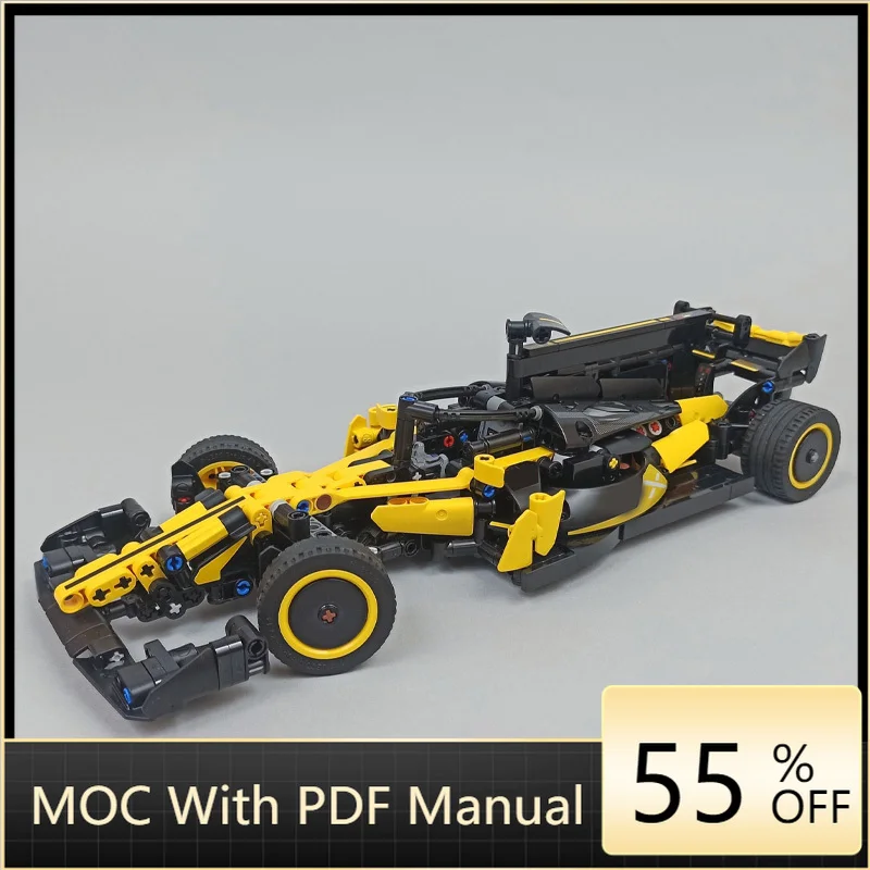 782 أجزاء Moc F1 مفهوم سباق السيارات متوافق اللبنات الإبداعية تجميع الطوب لعبة أطفال عيد ميلاد عيد الميلاد هدية عيد الميلاد #1