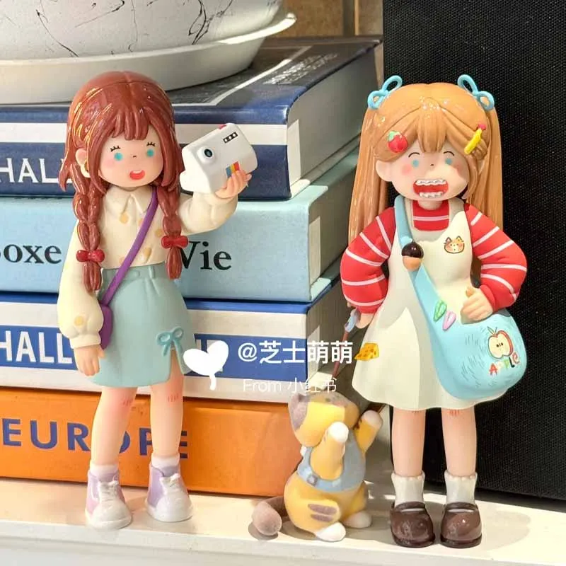 

Серия Suki My Friends, слепая коробка, мультяшная виниловая игрушка, украшение ручной работы, модный настольный подарок, коллекционный сюрприз для детей и взрослых