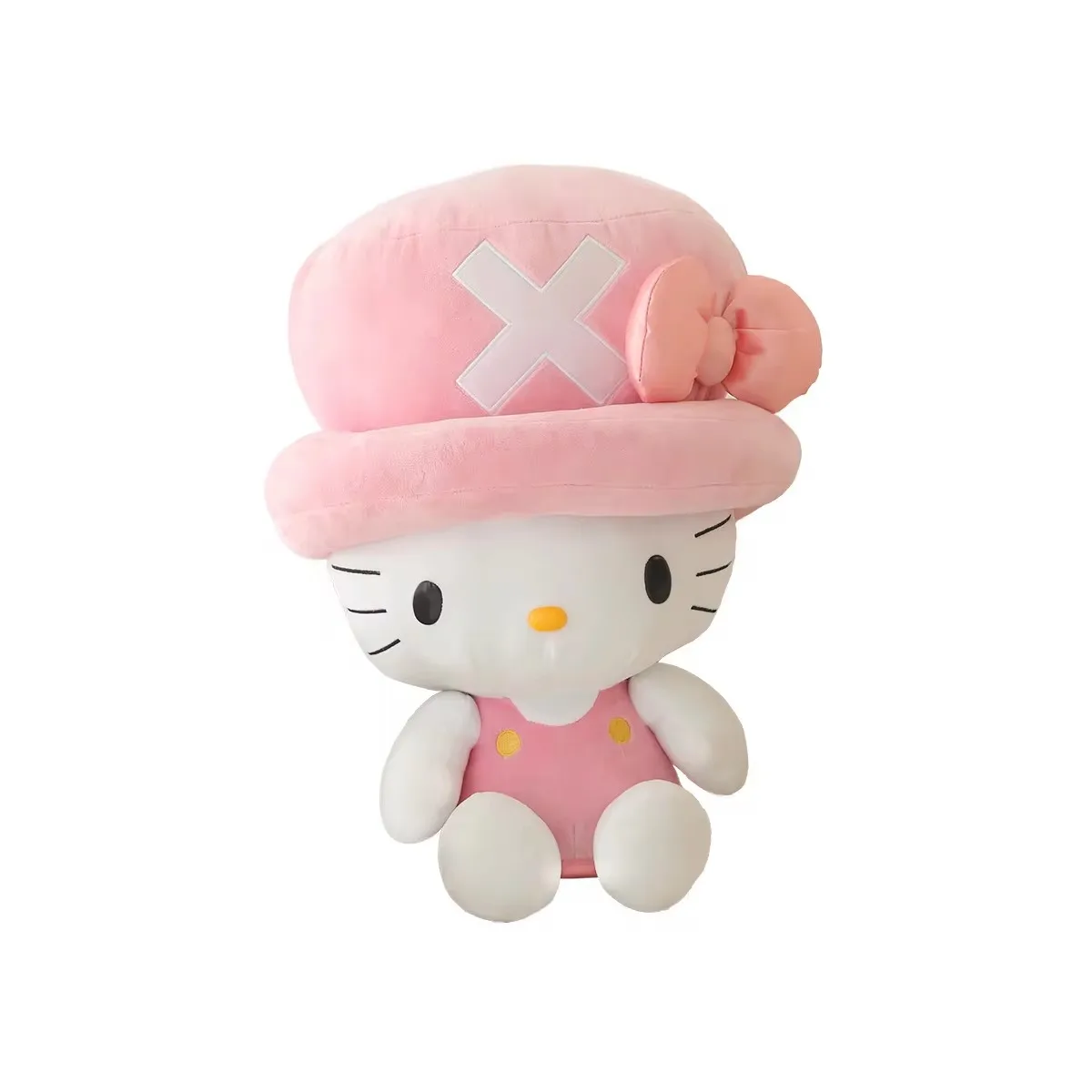 

Kawaii MINISO Hello Kitty крест платье цельный Обезьяна D. Luffy плюшевая игрушка подушка Hello Kitty Мягкие плюшевые куклы подарок для детей