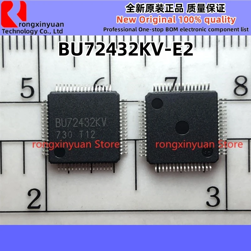 2ชิ้น/ล็อต BCM5221A4KPTG BCM5221 FAN8434BX FAN8434B FAN8434 BU1573KV-E2 BU1573KV BU72432KV-E2 BU72432KV LQFP64 100% ใหม่