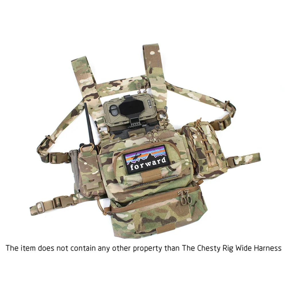 PEW practical Tactical Chest Rig Wide Harness Ferro Style Chesty Rig Waist Strap Hunting Accessories - view 6