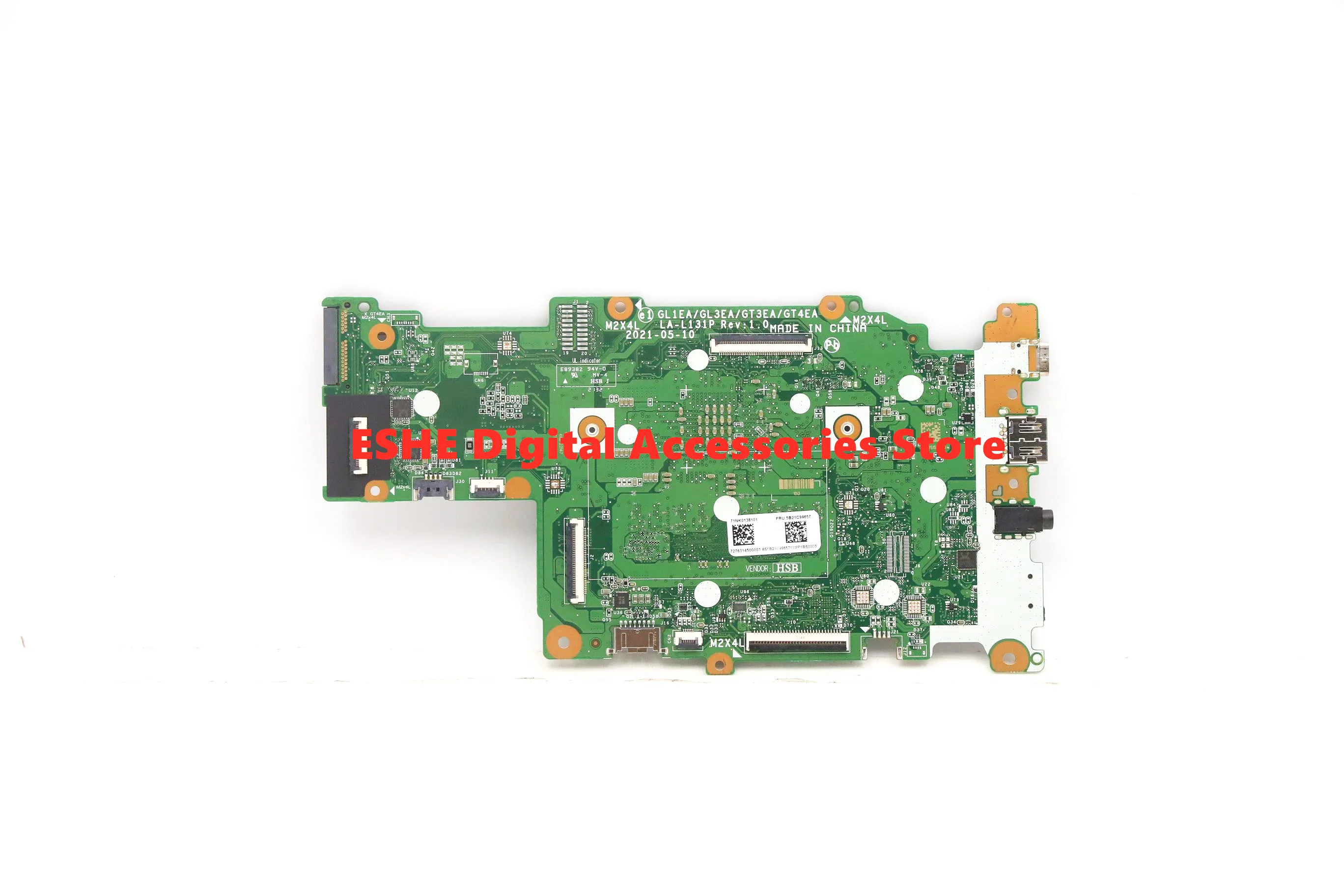 LA-L131P For Lenovo 14e Chromebook Gen 2 Motherboard IdeaPad 3 Chrome 14APO6 Motherboard AMD CPU AMD3015CE RAM 4G 8G SSD 32G 64G