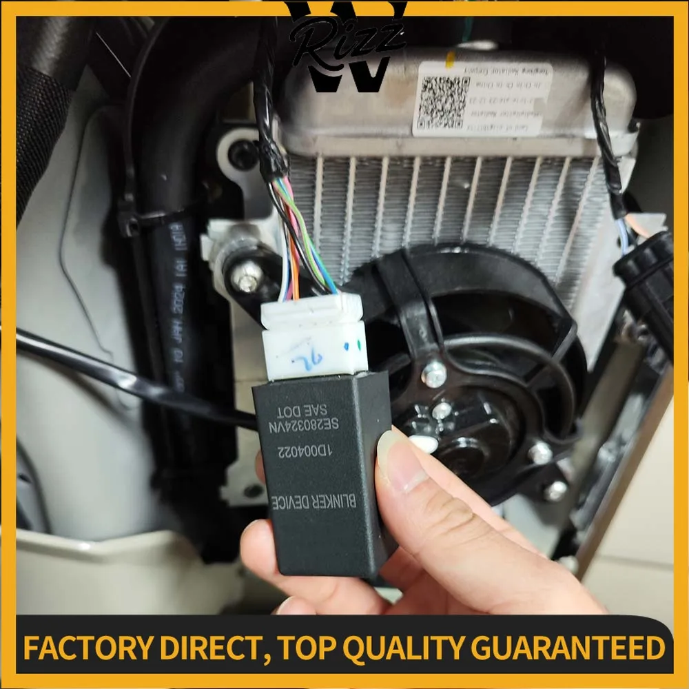 Switch Relay Double Flash Warning Function Controller Turn Signal Flasher Light Accessories For VESPA GTS 300 125 GTS300 2024
