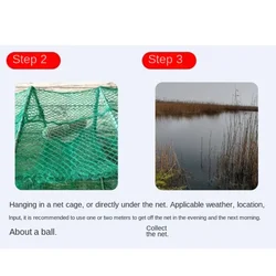 Cesta alimentador para pesca de carpa con soporte – Jaula trampa cebo