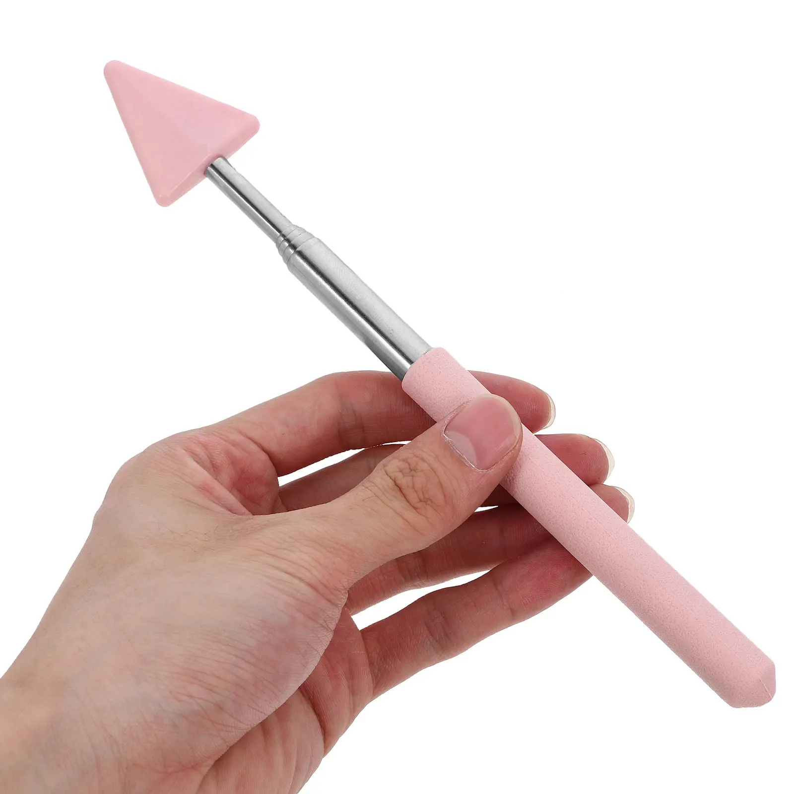 

5Pcs Teaching Sticks Stainless Steel Portable Handheld Pointer Sticks for Classroom Reading Presenting Training Tools