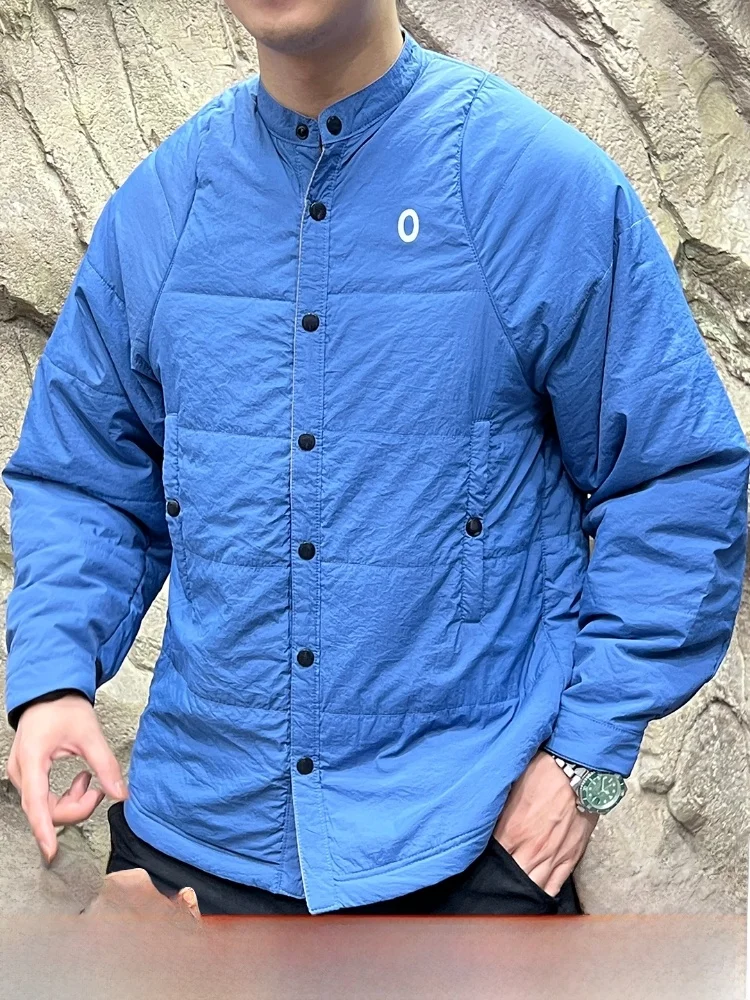 

Легкая двусторонняя носимая теплая хлопковая куртка для пар, верхняя одежда, уличная влагостойкая хлопковая одежда, модная