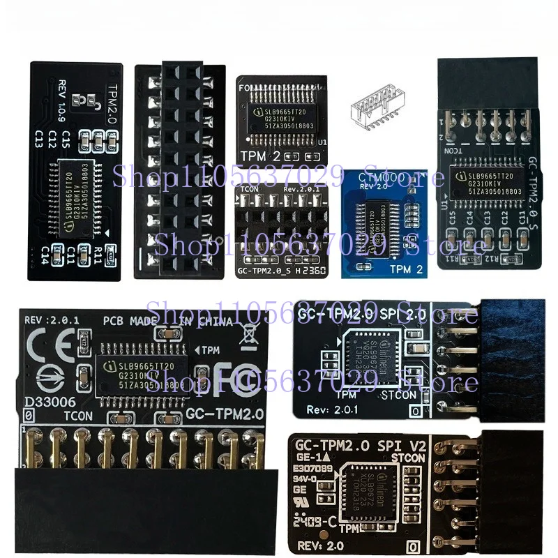 YYY  1pcs  GC-TPM20_S-SPI CTM000 CTM010 TPM2.0 Module For GIGABYTE Motherboard