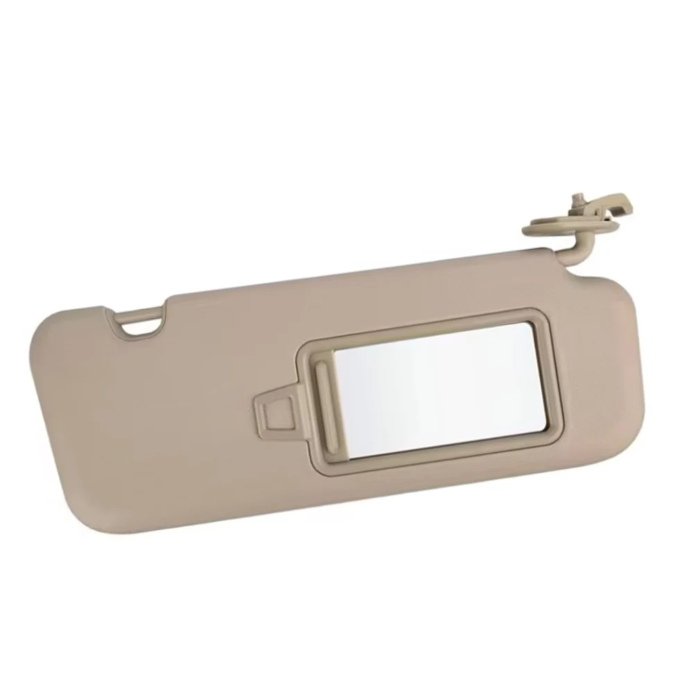 Car Interior Sun Visor Panel With Mirror Grey Beige Sun Shade for Hyundai Elantra AD 2016 2017 2018 2019 Left Hand Drive