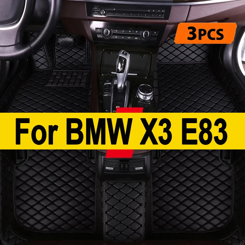 

Custom 3D Car Floor Mats for BMW X3 E83 2003-2010 F25 2011-2017 G01 2018-2023 Interior Accessories Artificial Leather