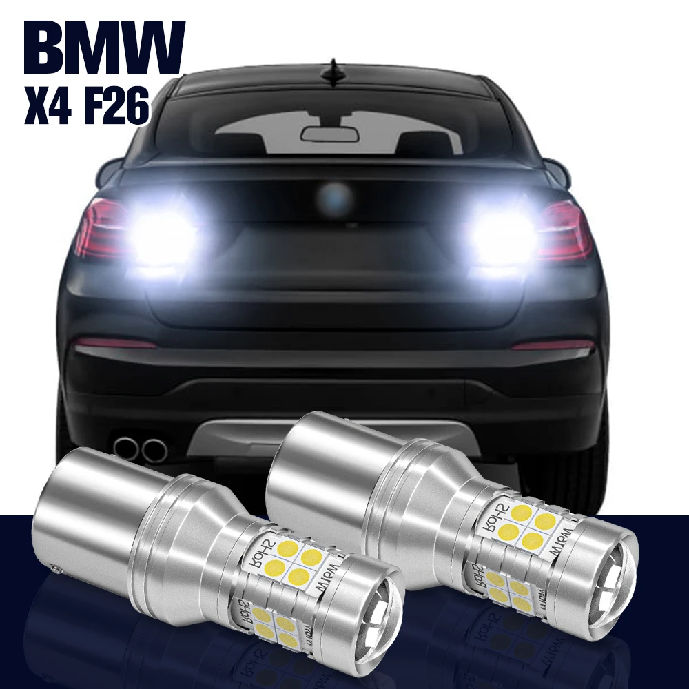 

Reverse Light 2x LED Bulb Backup Lamp For BMW X4 F26 Accessories 2014 2015 2016 2017 2018