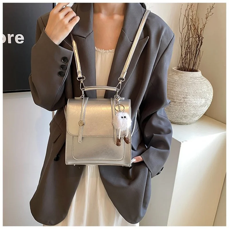 

Elegant Classic Leather Crossbody Bag For Women Shoulder Bag Messenger Bag By Famous Designer Luxury