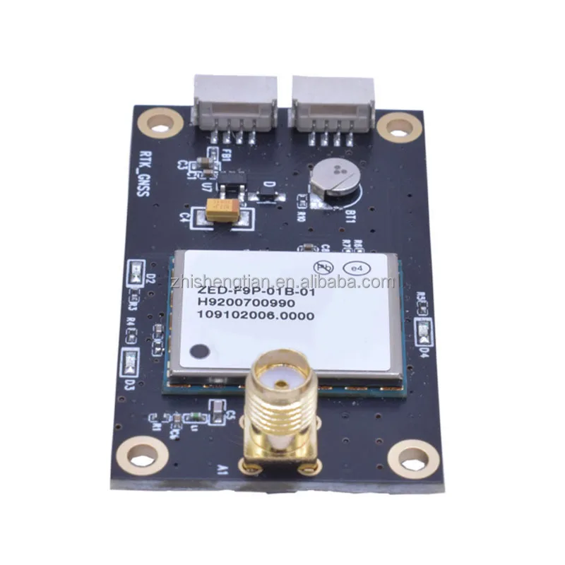 RTK differential  High precision GNSS multi frequency centimeter level low power consumption UBX ZED-F9P drones GPS module