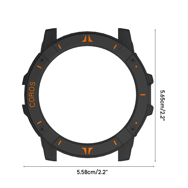 Screen Protector Case for COROS Vertix 2 SmartWatch Cover Scratched Resistant Protective Cover Bumper Shell Shockproof Housing