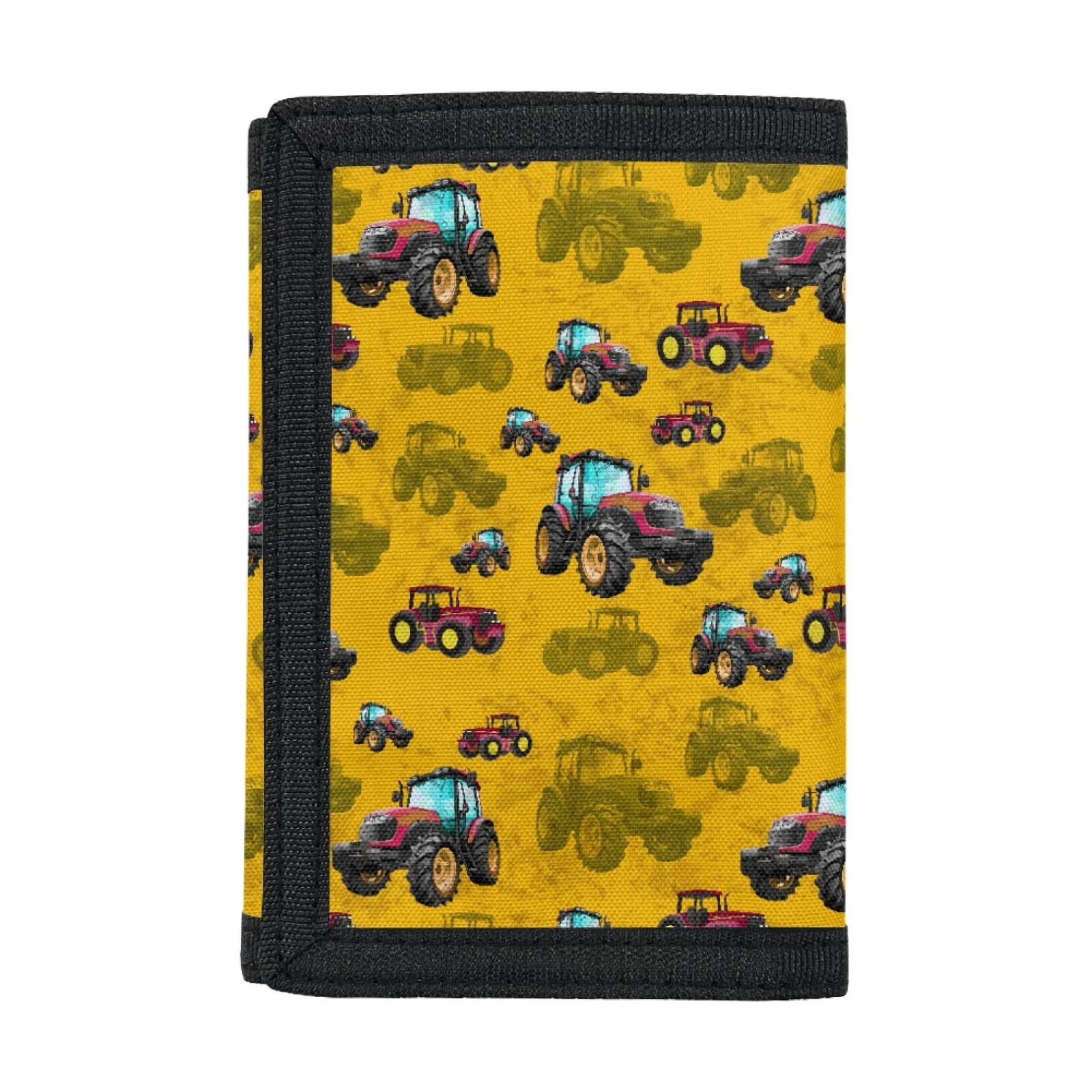 Tractor Car Kids Wallets For Boys Girls Ages 4-18 Toddler, Youth Wallets With Zipper Coin Pocket Card Holders For Children Gifts