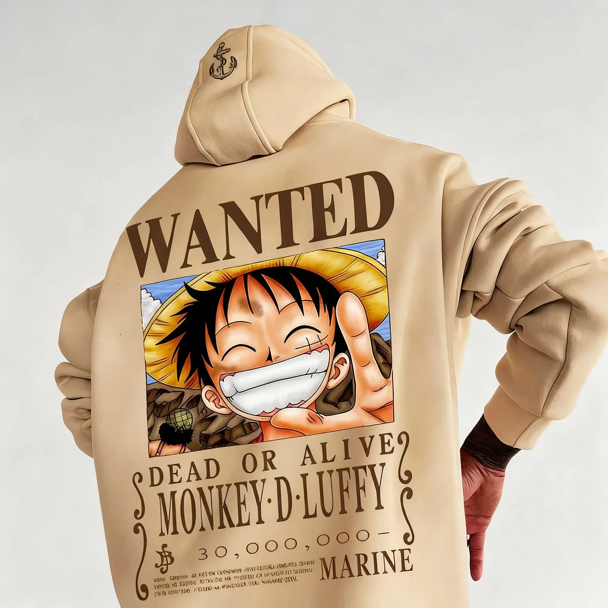 Sudadera con capucha con estampado de Anime de Luffy de una pieza para hombre y mujer, ropa de calle informal, jersey de Cosplay, sudadera, chaqueta de manga larga, moda de otoño