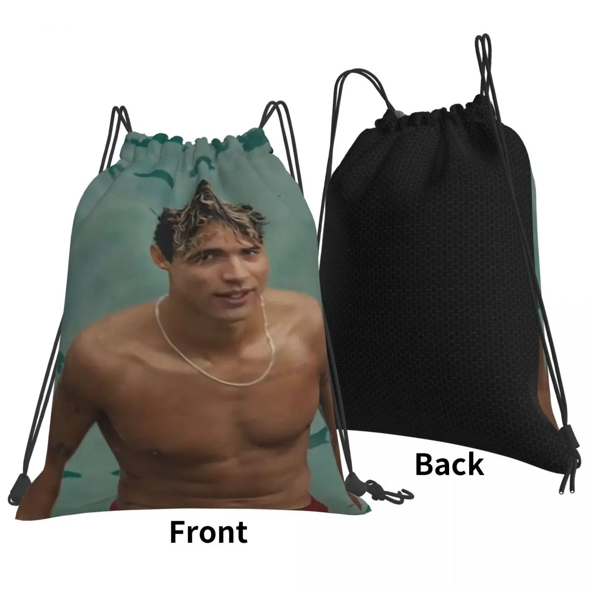 

Matthew Broome My Fault London Movie Backpacks Fashion Drawstring Bags Sundries Bag Book Bags for Travel Students