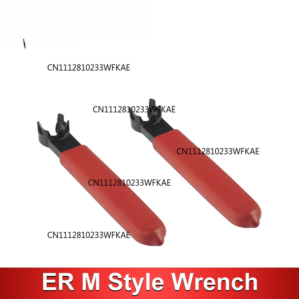 2PCS ER Collet Chuck Spanner Wrench ER8M ER11M ER16M ER20M M Type for ER Nut Series CNC Milling Machine ER-wrench