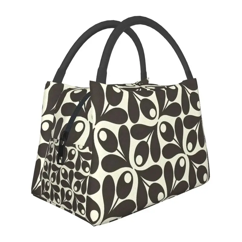 Orla Kiely Abstract Multi Stem Thermal Lunch Bag Reusable Waterproof Cooler Insulated Lunch Box for Work School Travel Picnic