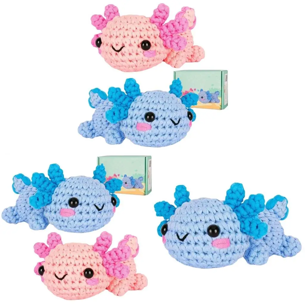  Dragon Crochet Starter with Yarn, Crochet Hook, Step-by-Step Instruction