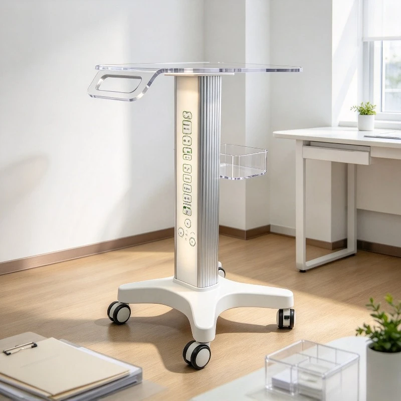 Dental Medical Cart Salon Trolley Treatment Storage Rack Mobile Utility Wagon for Clinic Hair Oral Instrument Organizer Set Plus