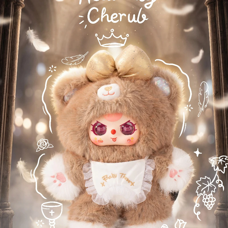 

Baby Three Sugar Baby V2 Generation Series Blind Box Collection Desk Decora Mystery Box Vinyl Plush Doll Toys Surprise Bag Gifts