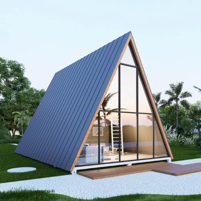أطقم منزل إطارية أسترالية مسبقة الصنع، منازل خشبية جاهزة لفندق فيلا فاخرة