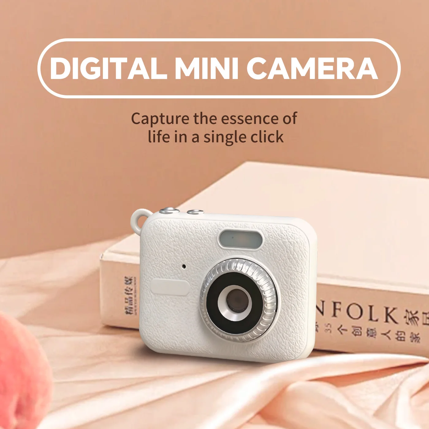 X6-1 Kompakte 1080P CCD-Minikamera, Ourlife Vintage, tragbarer Camcorder mit LCD-Bildschirm für Sport, Outdoor, Innenbereich, Fotografie