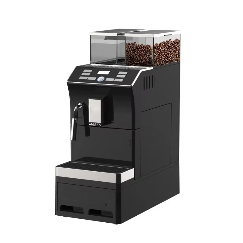 

Automatic bean cup coffee machine with steam stick for self-service coffee bar
