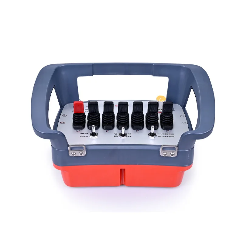 Wholesale Industrial Smart Remote Control Kits 7 Spool Hydraulic Joystick Proportional Directional Valves Wireless Remote