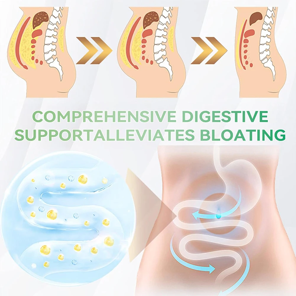 Glp-1 Six-In-One Slimming Oral Drops Promote Intestinal Digestion Firming Skin Body Shaping Care Natural Herbal Body Serum Drops view 5