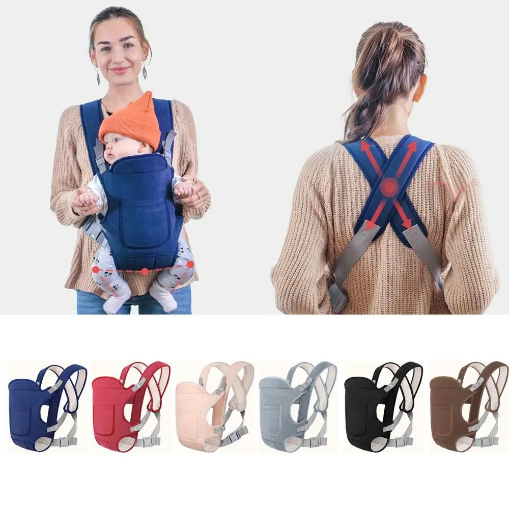 

High Quality 4 in 1 Baby Carrier Backpack Breathable Ergonomic Newborn Sling multifunctional Infant Babies Carrier Wrap