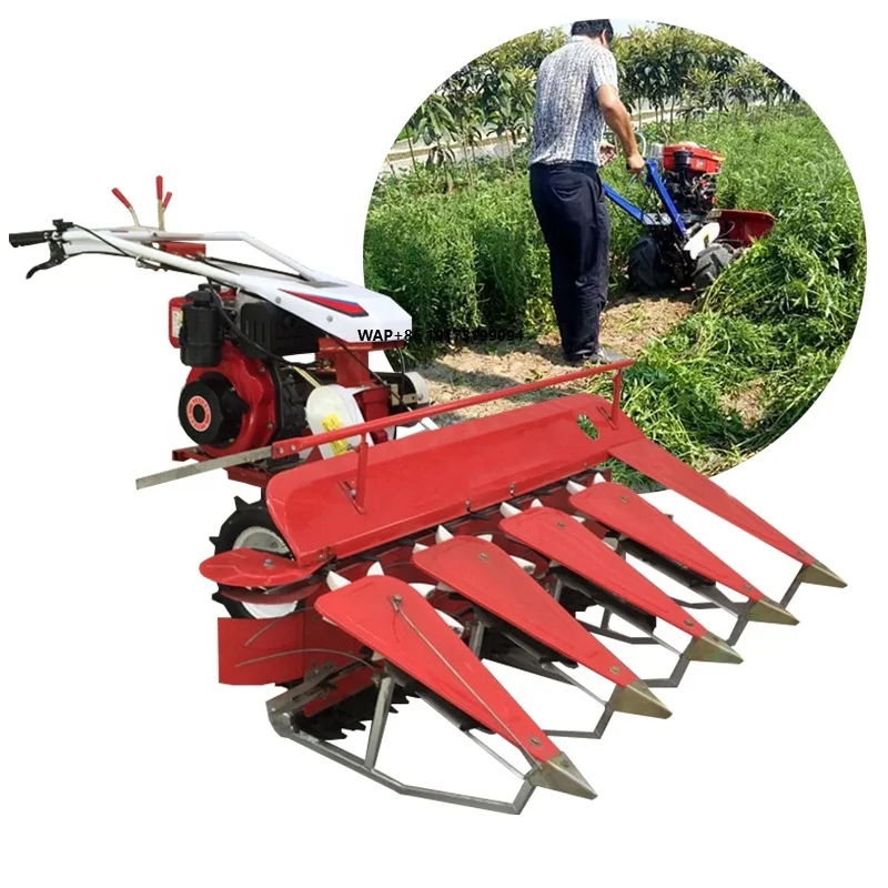 Agriculture Machinery Combine Alfalfa Harvester for Rice Small Wheat Harvest Machine Automation