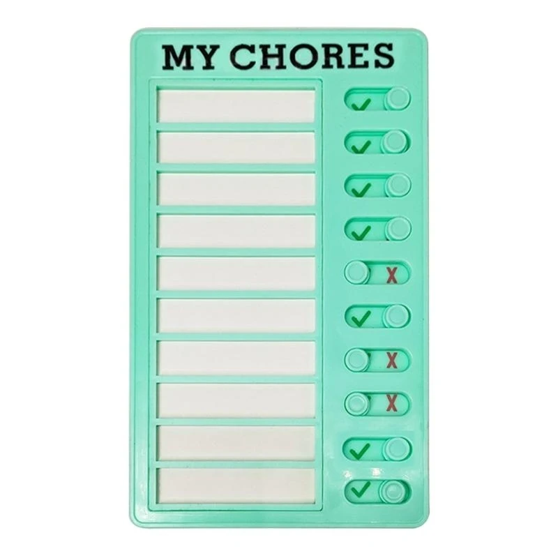  Portable RV Checklist Board Removable Hanging Elder Daily Care Checklist Board