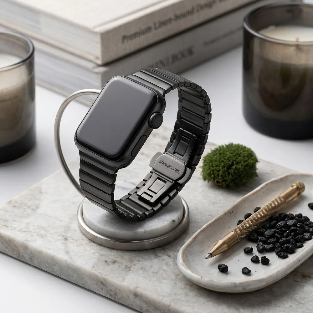 Correa para Apple Watch de 38-49 mm, compatible con iWatch Series 11-1 Ultra/SE, correa de repuesto ajustable (sin incluir el reloj)