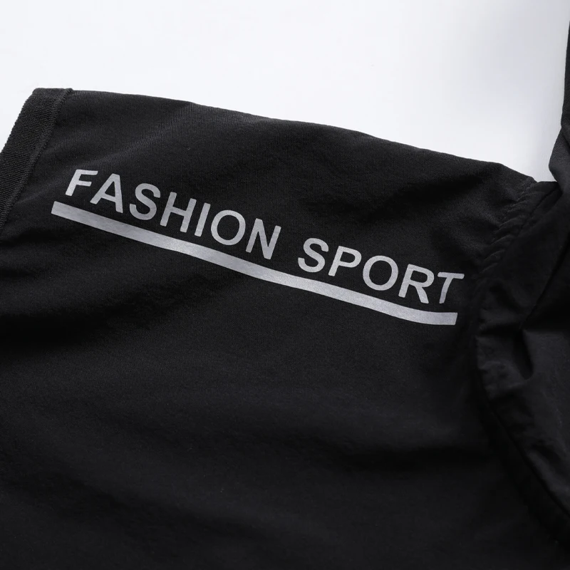 Fitness Sleeveless Hoodie Summer Running Fashion Bodybuilding Workout Sports Pocket Streetwear Sweatshirt Training  Zipper Coat