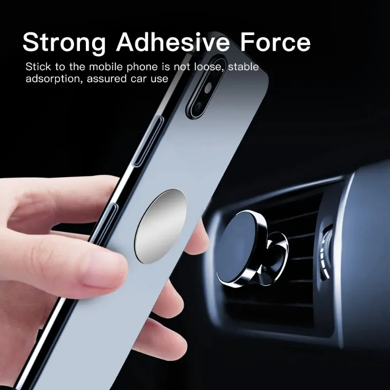 5PCS Metal Plate Sticker Disk Iron Sheet for Magnet Mobile Phone Holder for Magnetic Car Phone Stand Mount Holder Universal image 2