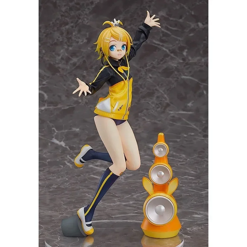 In Stock 100% Original Max Factory 1/7 Kagamine Rin Kagamine Len Miku Project DIVA F 2nd Stylish Energy R Ver. Action Model Toys